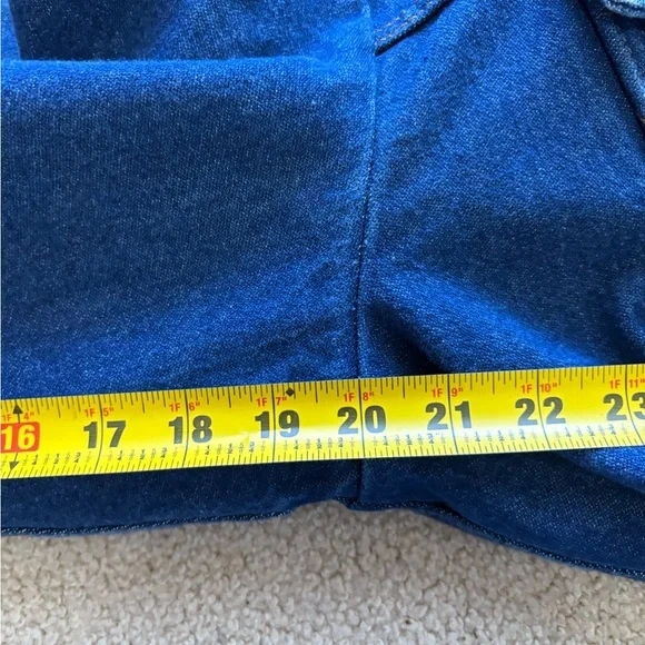 Wrangler Blanket Lined Corduroy Collar Denim Jacket Size 48 / XL - Picture 7 of 8